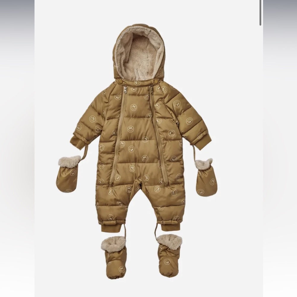 Rylee + Cru smiley snowsuit